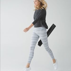 Lululemon high times cyber white pants. Size 6